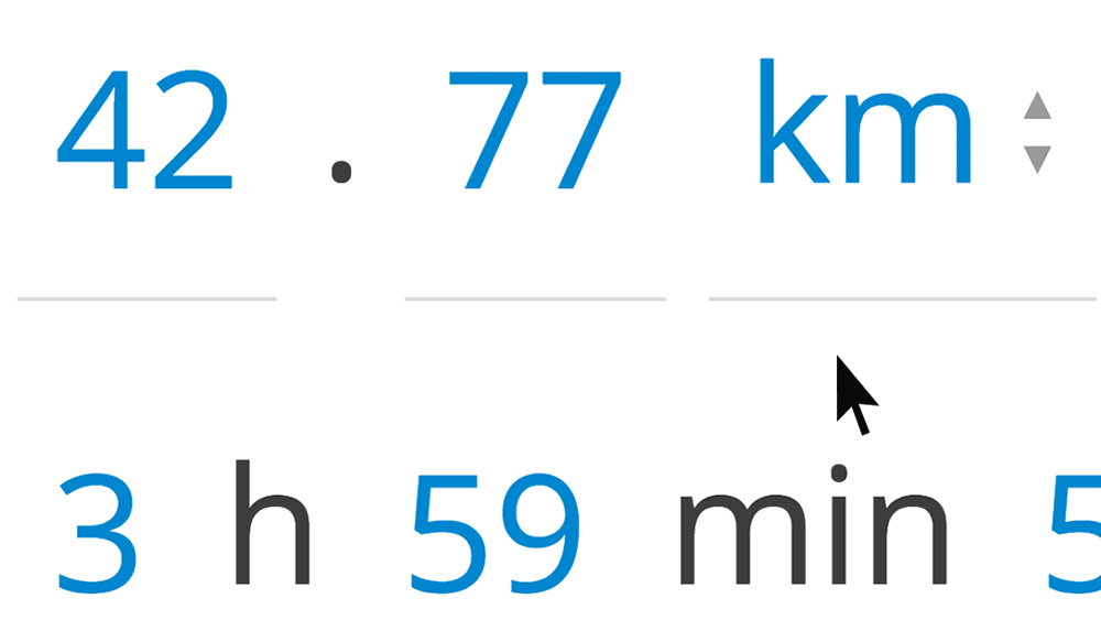 A screen recording showing the keyboard shortcuts in action