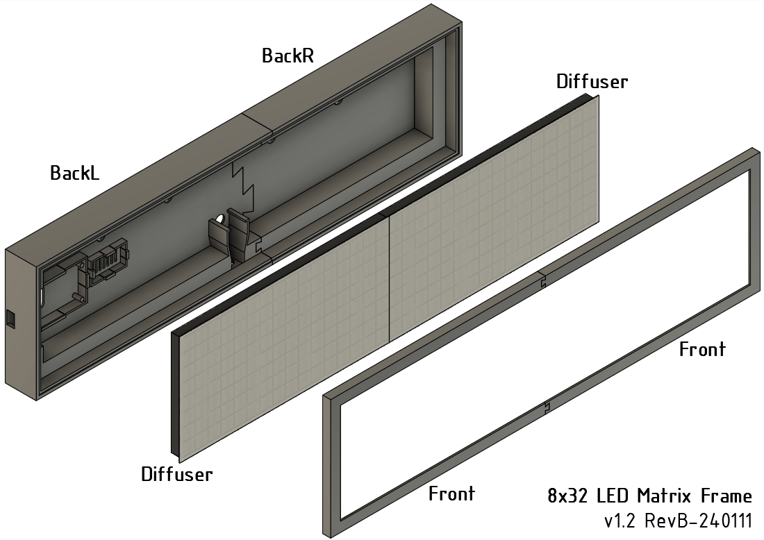 Schematic of the case.